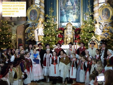 Kolędowanie w Konkatedrze w Żywcu