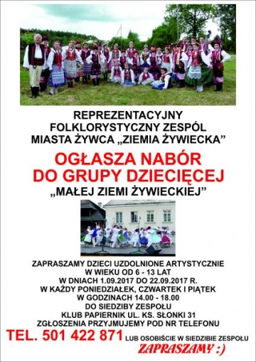 NABÓR DO MAŁEJ ZIEMI ŻYWIECKIEJ